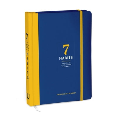 The 7 Habits Daily Planner: An Undated 12-Month Planner for Focus, Growth, and Balance by Union Square Gift