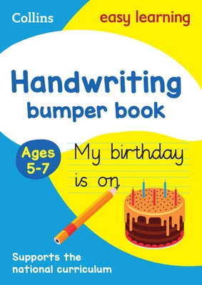 Handwriting Bumper Book Ages 5-7: Ideal for Home Learning by Collins Easy Learning