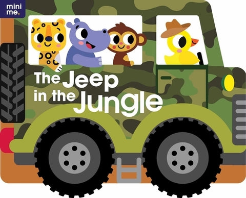 The Jeep in the Jungle: Shaped Board Book by Rawson, Conor