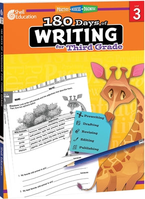 180 Days of Writing for Third Grade: Practice, Assess, Diagnose by Sturgeon, Kristi