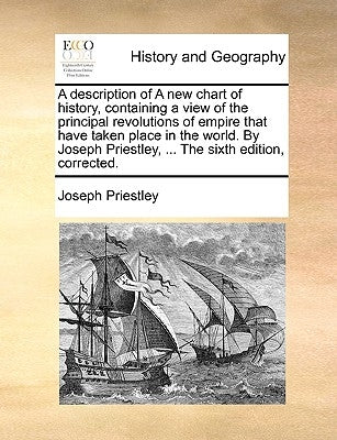 A Description of a New Chart of History, Containing a View of the Principal Revolutions of Empire That Have Taken Place in the World. by Joseph Priest by Priestley, Joseph
