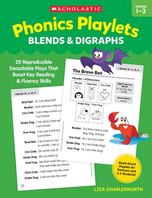 Phonics Playlets: Blends & Digraphs by Charlesworth, Liza