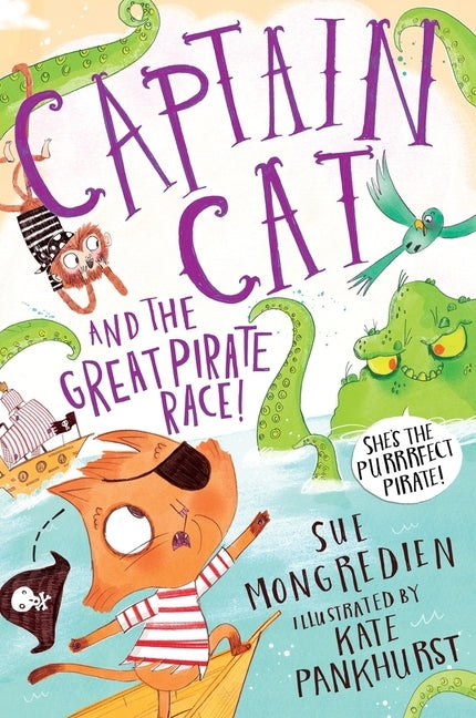 Captain Cat and the Great Pirate Race by Mongredien, Sue