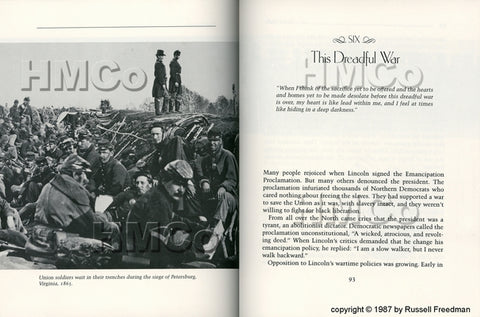 Lincoln: A Photobiography by Freedman, Russell