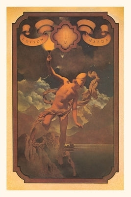 Vintage Journal Prometheus with Torch by Found Image Press