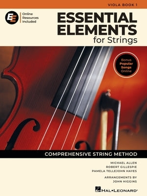 Essential Elements for Strings - Viola Book 1 with Online Resources by Gillespie, Robert