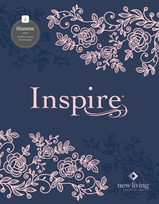 Inspire Bible Nlt, Filament Enabled (Hardcover Leatherlike, Navy) by New Living Translation