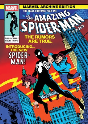 Marvel Archive Edition: Amazing Spider-Man - The Black Costume: Year One Gallery Edition Ron Frenz Original First Issue Cover by Defalco, Tom