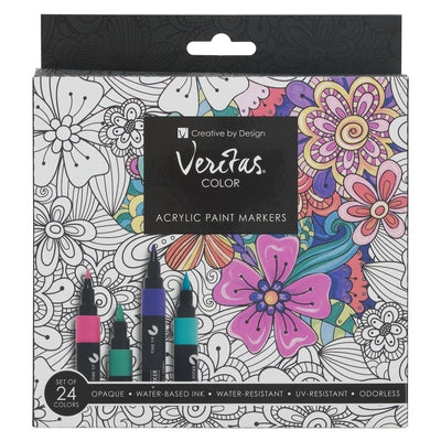Veritas Color Acrylic Paint Marker Set by Christian Art Gifts