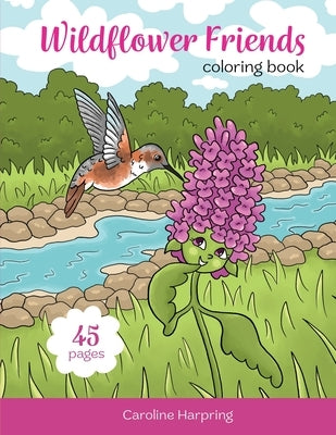 Wildflower Friends Coloring Book by Harpring, Caroline