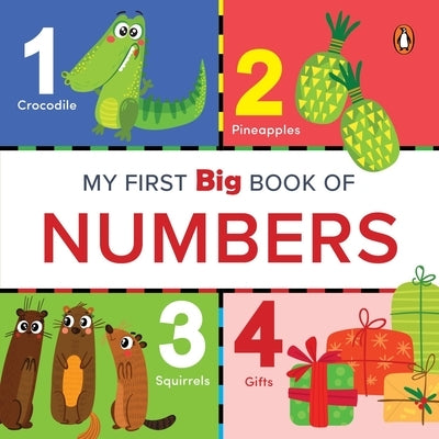 My First Big Book of Numbers: Illustrated Board Book of Numbers 1 to 20 for Preschool Kids, Toddlers Book for 1+ [Penguin Early Learning Series] by Books, Penguin