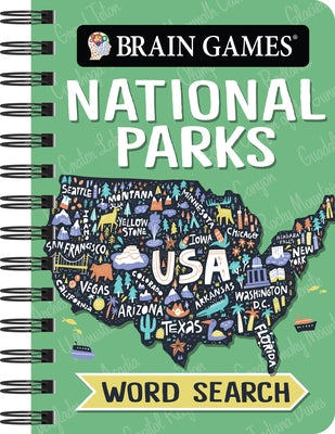 Brain Games - To Go - National Parks Word Search by Publications International Ltd