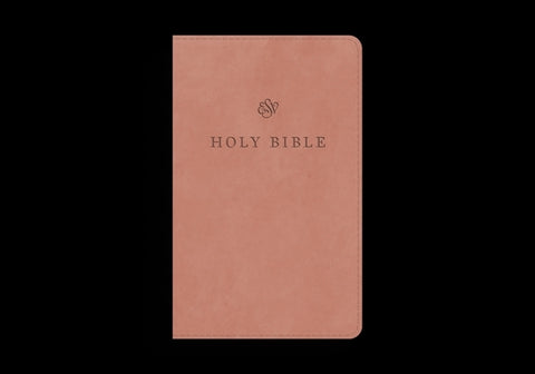 ESV Premium Church Bible, Large Print, Red Letter (Trutone, Blush Rose) by 