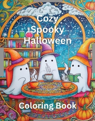 Cozy Spooky Halloween Coloring Book by Na