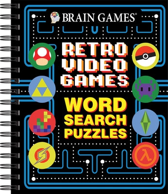 Brain Games - Retro Video Games Word Search Puzzles by Publications International Ltd
