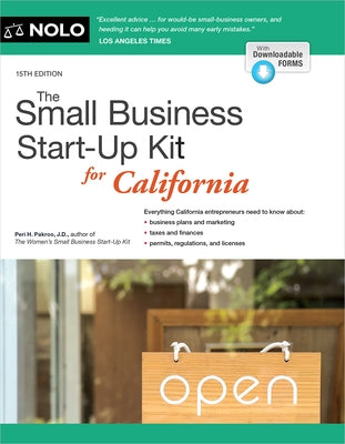 The Small Business Start-Up Kit for California by Pakroo, Peri