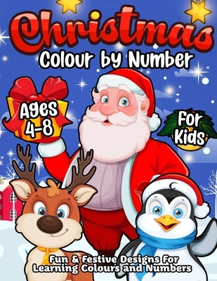 Xmas Colour By Number by Hall, Harper