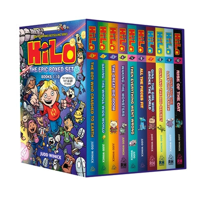 Hilo: The Epic Boxed Set (Books 1-10): (A Graphic Novel Boxed Set) by Winick, Judd