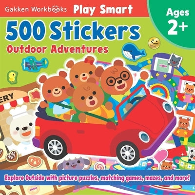 Play Smart 500 Stickers Outdoor Adventures by Gakken Early Childhood Experts