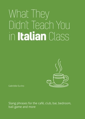 What They Didn't Teach You in Italian Class: Slang Phrases for the Cafe, Club, Bar, Bedroom, Ball Game and More by Euvino, Gabrielle