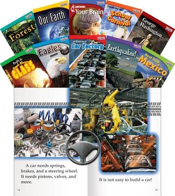 Time for Kids Informational Text Grade 2 Readers Set 1 10-Book Set (Time for Kids Nonfiction Readers) by Teacher Created Materials