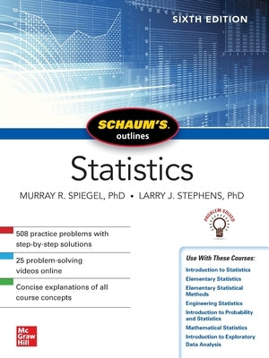 Schaum's Outline of Statistics by Spiegel, Murray R.