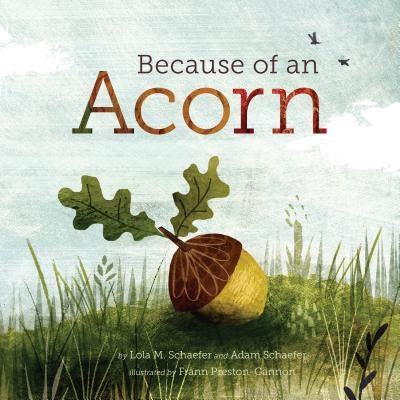 Because of an Acorn: (nature Autumn Books for Children, Picture Books about Acorn Trees) by Schaefer, Lola M.