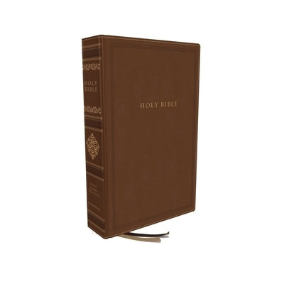 Kjv, Sovereign Collection Bible, Personal Size, Leathersoft, Brown, Red Letter Edition, Comfort Print: Holy Bible, King James Version by Thomas Nelson