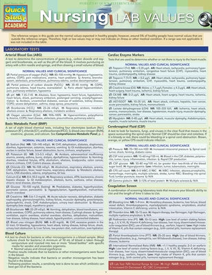 Nursing: Lab Values by Henry