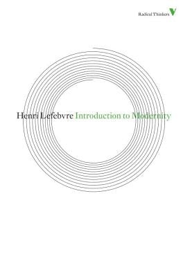 Introduction to Modernity by Lefebvre, Henri
