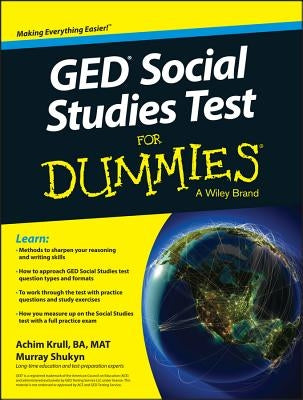GED Social Studies for Dummies by Krull, Achim K.