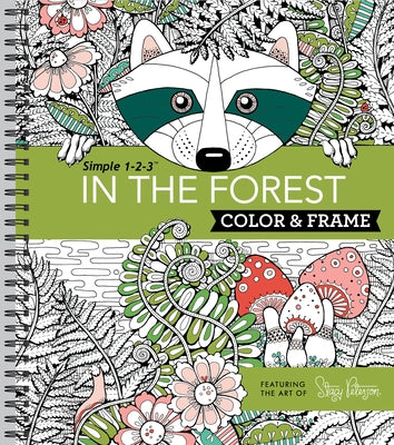 Color & Frame - In the Forest (Adult Coloring Book) by Publications International, Ltd