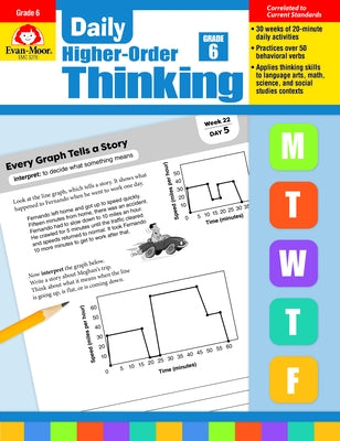 Daily Higher-Order Thinking, Grade 6 by Evan-Moor Educational Publishers