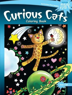 Spark Curious Cats Coloring Book by Hall, Susan T.