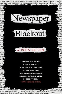 Newspaper Blackout by Kleon, Austin