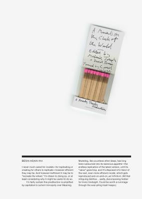 A Moment on the Clock of the World: A Foundry Theatre Production by Joseph, Melanie