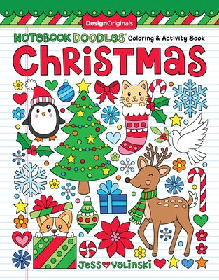 Notebook Doodles Christmas: Coloring & Activity Book by Volinski, Jess