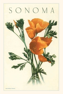 Vintage Journal California Poppies, Sonoma by Found Image Press