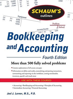 Schaum's Outline of Bookkeeping and Accounting by Lerner, Joel J.
