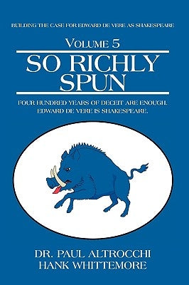 So Richly Spun by Altrocchi, Paul