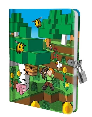 Minecraft: Mobs Glow-In-The-Dark Lock & Key Diary by Insights