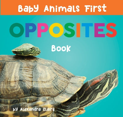 Baby Animals First Opposites Book by Claire, Alexandra