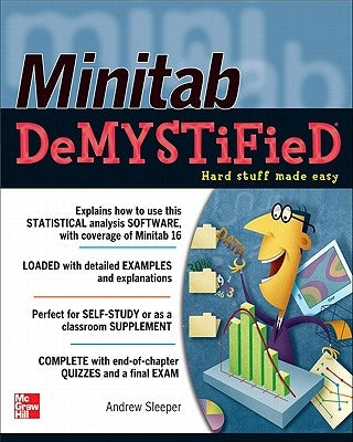 Minitab Demystified by Sleeper, Andrew