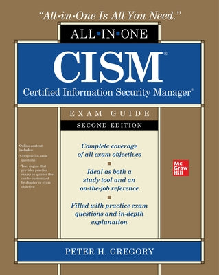 Cism Certified Information Security Manager All-In-One Exam Guide, Second Edition by Gregory, Peter