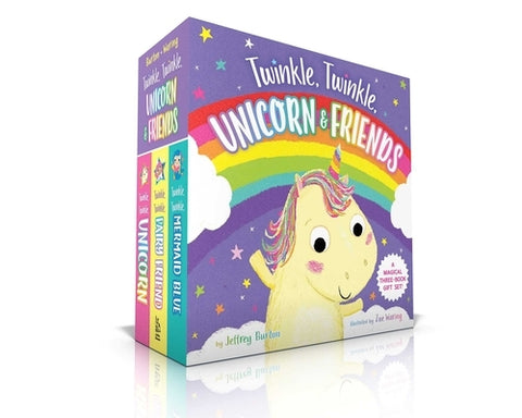 The Twinkle, Twinkle, Unicorn & Friends Collection: Twinkle, Twinkle, Unicorn; Twinkle, Twinkle, Fairy Friend; Twinkle, Twinkle, Mermaid Blue by Burton, Jeffrey