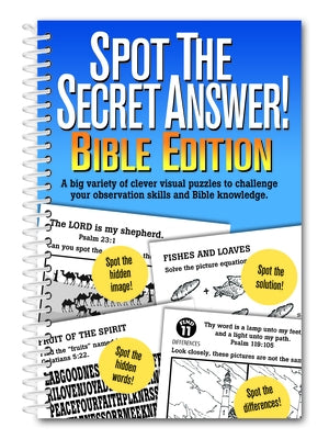Spot the Secret Answer! Bible Edition by Product Concept Editors
