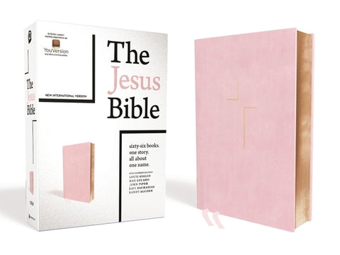The Jesus Bible, NIV Edition, Imitation Leather, Pink by Passion