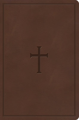 CSB Giant Print Reference Bible, Brown Leathertouch, Indexed by Csb Bibles by Holman