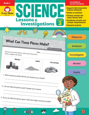 Science Lessons and Investigations, Grade 2 by Educational Publishers, Evan-Moor