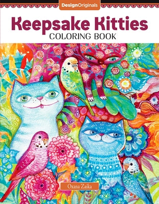Keepsake Kitties Coloring Book by Zaika, Oxana